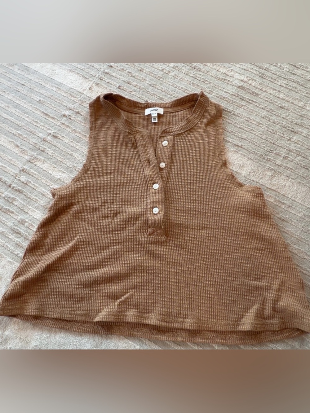 aerie cropped tank top